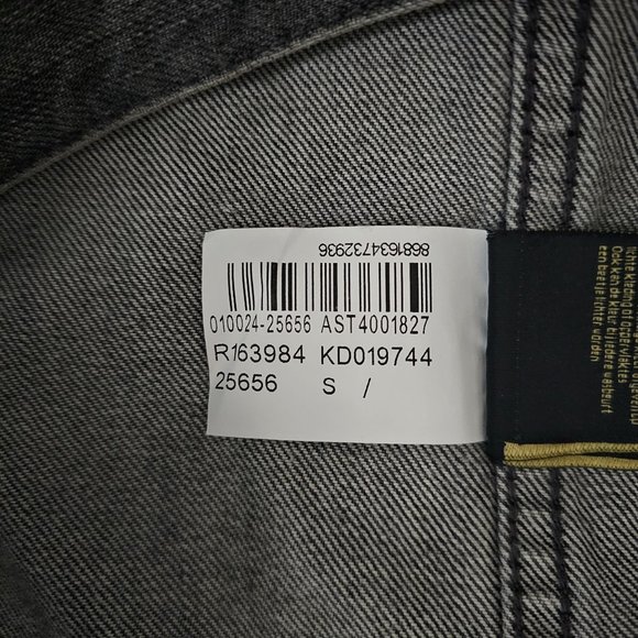 MAVI Black Men's Dark Wash Classic Style Long Sleeve Denim Jacket Size Small - Picture 13 of 13